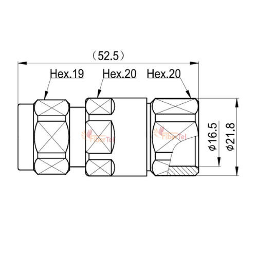 Đầu Nối Connector N-Male for 1/2” Low Loss Cable (2)